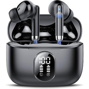 QXQ Bluetooth 5.4 Wireless Earbuds with Deep Bass