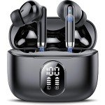 QXQ Bluetooth 5.4 Wireless Earbuds with Deep Bass