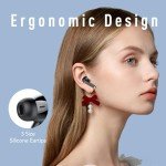 QXQ Bluetooth 5.4 Wireless Earbuds with Deep Bass
