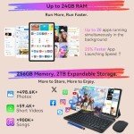 10-Inch BESTTAB Android 14 Tablet with Accessories