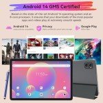 10-Inch BESTTAB Android 14 Tablet with Accessories