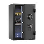 Biometric Fireproof Safe Box with Touch Screen