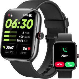 Smartwatch with Alexa, Fitness Tracker & Call Function
