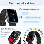 Smartwatch with Alexa, Fitness Tracker & Call Function