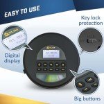 KLIM Nomad Portable CD Player with Headphones - Gold