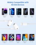 MFi Certified In-Ear Headphones for iPhone - 2 Pack