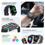 1.85" HD Smartwatch with Fitness Tracker & Calls