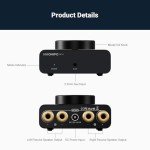 NEOHIPO Mini Bluetooth Stereo Power Amplifier 50W