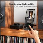 NEOHIPO Mini Bluetooth Stereo Power Amplifier 50W