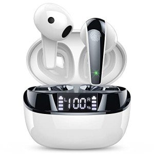 Bluetooth 5.3 Wireless Earbuds with Noise Cancellation