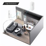 Wireless Door Open Sensor Alarm with 52 Chimes