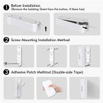 Wireless Door Open Sensor Alarm with 52 Chimes