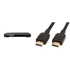Sony DVPSR760H DVD Player with HDMI & USB Cable