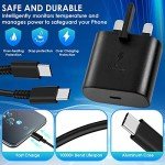 Samsung 25W Fast Charger with 6ft USB-C Cable