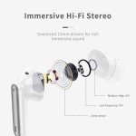 Bluetooth 5.3 Wireless Earbuds with Deep Bass