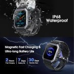 1.85" Touch Screen Smartwatch for Fitness Tracking