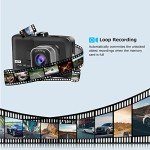 1080P Full HD Dual Dash Cam with Night Vision