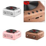 Portable CD Player with Speakers - Pink