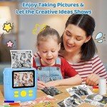 Kids Instant Print Camera with 32GB SD Card