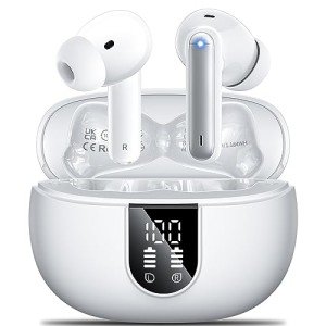 Bluetooth 5.3 Wireless Earbuds with Noise Cancelling