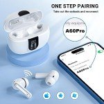 Bluetooth 5.3 Wireless Earbuds with Noise Cancelling