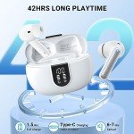 Bluetooth 5.3 Wireless Earbuds with Noise Cancelling