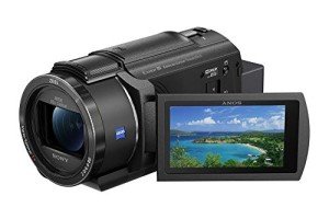Sony FDR-AX43 4K Compact Camcorder with 20x Zoom