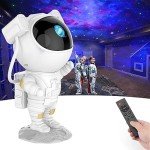 Astronaut Galaxy Night Light Projector for Kids