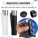Genrise Stash Lighter with Hidden Storage Compartment