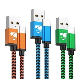 Aioneus 3-Pack Fast Charging USB C Cable