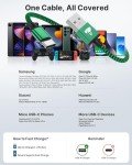 Aioneus 3-Pack Fast Charging USB C Cable