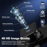 RoadZ 4K/2K Dual Dash Cam with GPS and 64GB Card