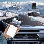RoadZ 4K/2K Dual Dash Cam with GPS and 64GB Card