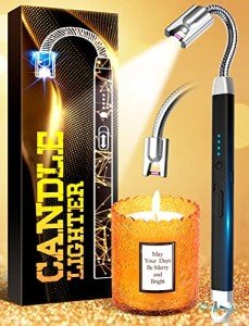 USB Rechargeable Electric Candle Lighter with Flashlight