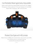 Wireless VR Headset with Bluetooth Remote for Movies