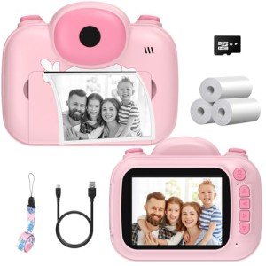 Kids Instant Print Camera with 3.5" Screen