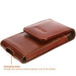 VIIGER Leather Belt Holster for Smartphones