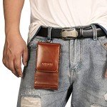 VIIGER Leather Belt Holster for Smartphones