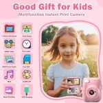 Hangrui Instant Print Kids Camera with Accessories