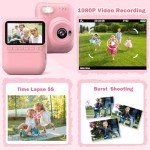 Hangrui Instant Print Kids Camera with Accessories