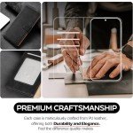 Honor 200 Smart Leather Wallet Case with Kickstand