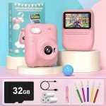 Hangrui Instant Print Kids Camera with Accessories