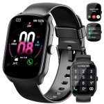 All-in-One Smartwatch with Call Function & Fitness Tracking