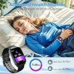 All-in-One Smartwatch with Call Function & Fitness Tracking