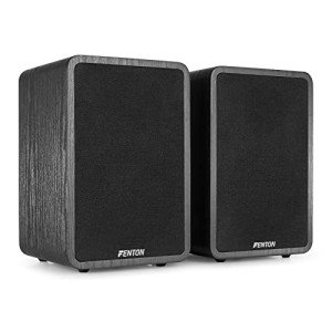 Fenton SHFB65 200W HiFi Bookshelf Speakers Pair