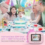 HiMont Kids Digital Instant Print Camera (Pink)