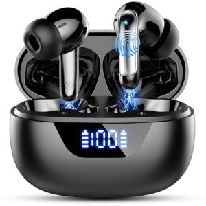 Bluetooth 5.3 Wireless Earbuds with Noise Cancelling