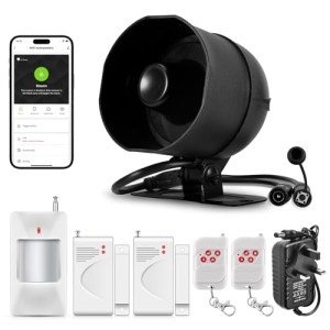 WiFi Burglar Alarm System with Remote Control