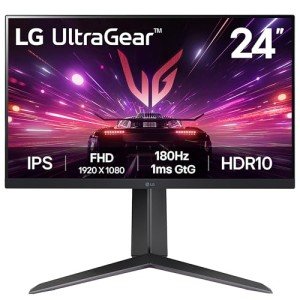 LG Ultragear 24" 180Hz Gaming Monitor