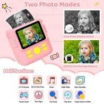 Kids Instant Print Camera with 32GB SD Card